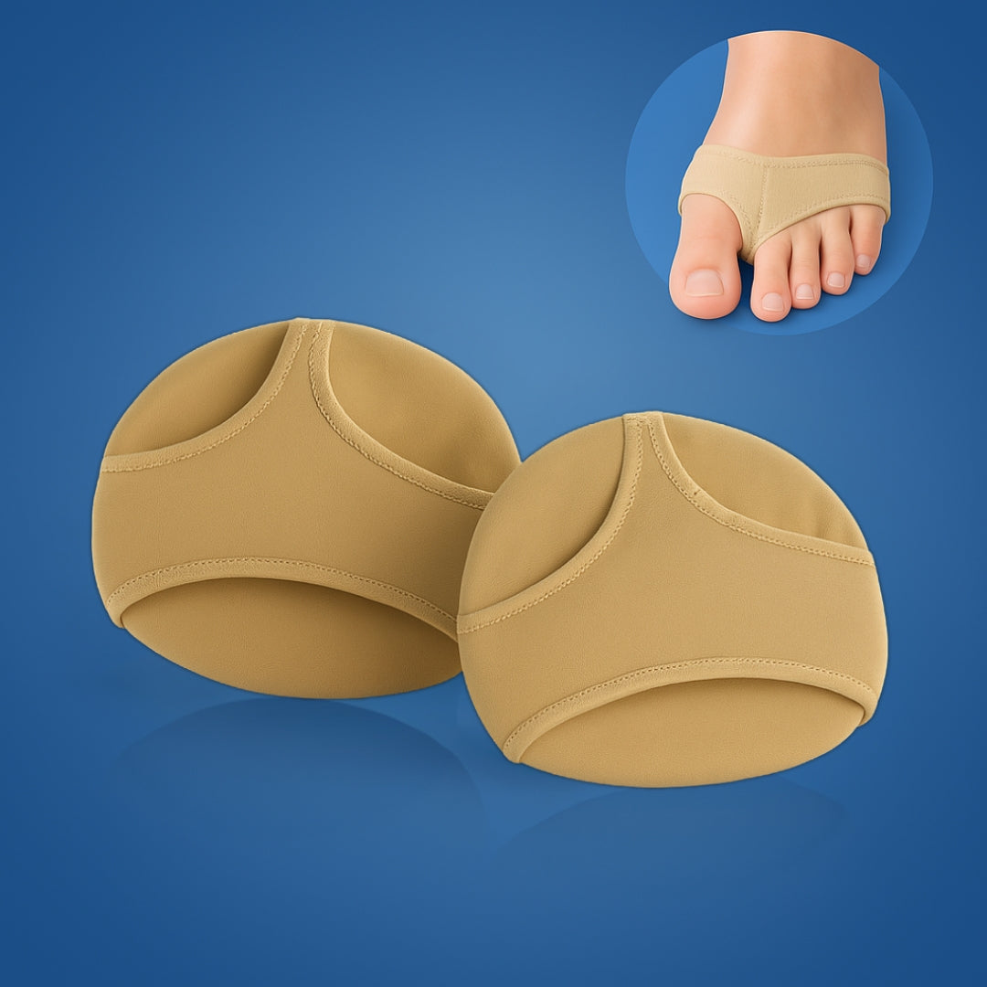 Gel Metatarsal Pads for Ball of Foot Pain Relief | Cushioned Forefoot Support Inserts for Morton's Neuroma & Daily Wear Comfort