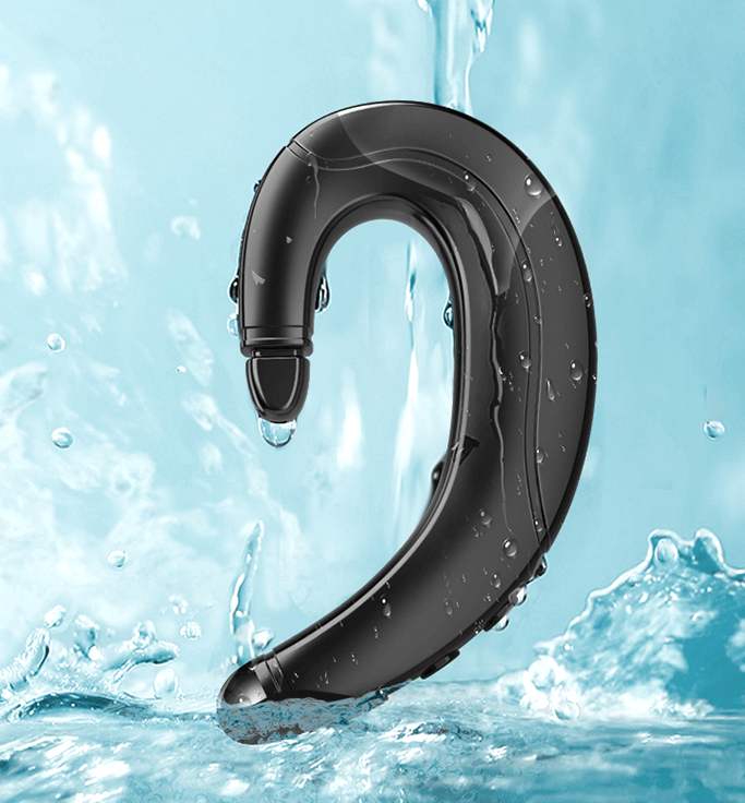 Open-Ear Wireless Earbuds Bone Conduction Technology for Running Cycling Workout Sports Bluetooth 5.0 Lightweight Sweatproof