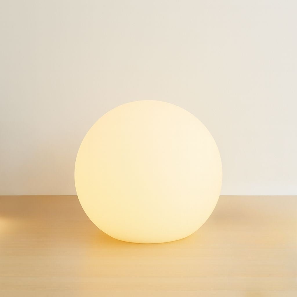 Rechargeable LED Globe Lamp with Remote – 16 Color Modes, Weather-Resistant for Indoor & Outdoor Ambient Lighting