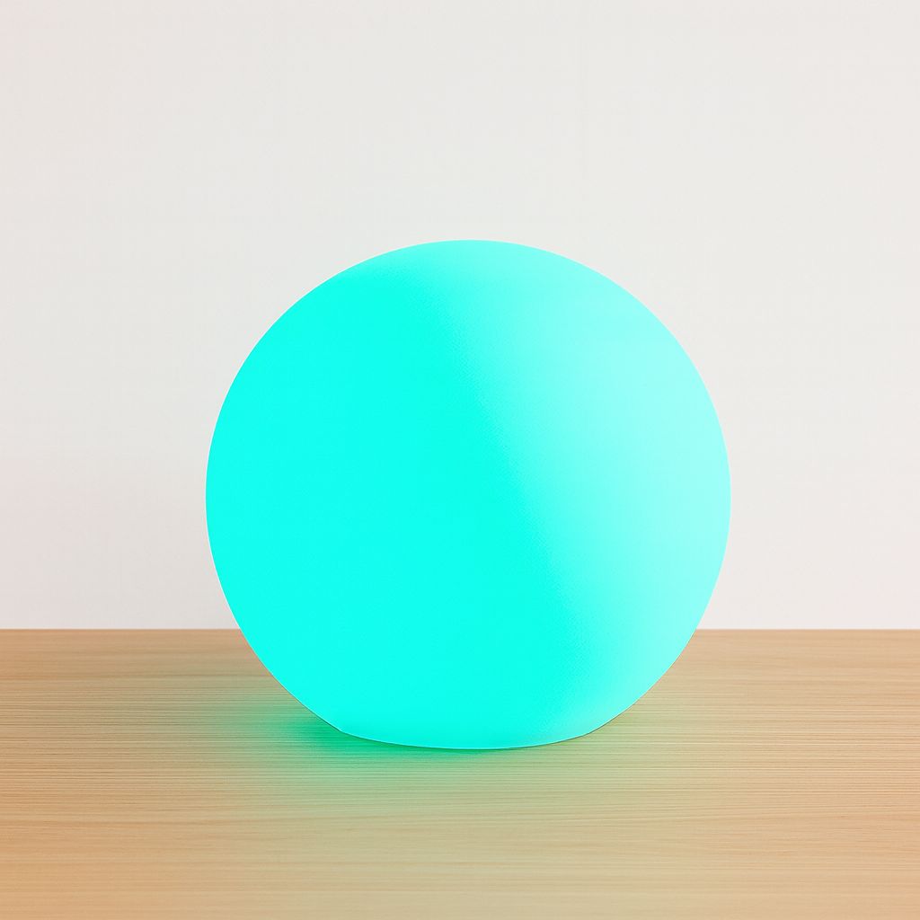 Rechargeable LED Globe Lamp with Remote – 16 Color Modes, Weather-Resistant for Indoor & Outdoor Ambient Lighting