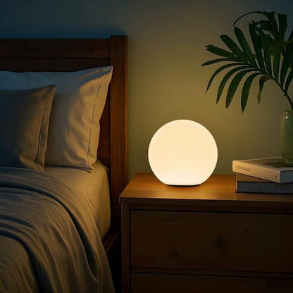Rechargeable LED Globe Lamp with Remote – 16 Color Modes, Weather-Resistant for Indoor & Outdoor Ambient Lighting