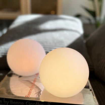 Rechargeable LED Globe Lamp with Remote – 16 Color Modes, Weather-Resistant for Indoor & Outdoor Ambient Lighting