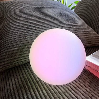 Rechargeable LED Globe Lamp with Remote – 16 Color Modes, Weather-Resistant for Indoor & Outdoor Ambient Lighting