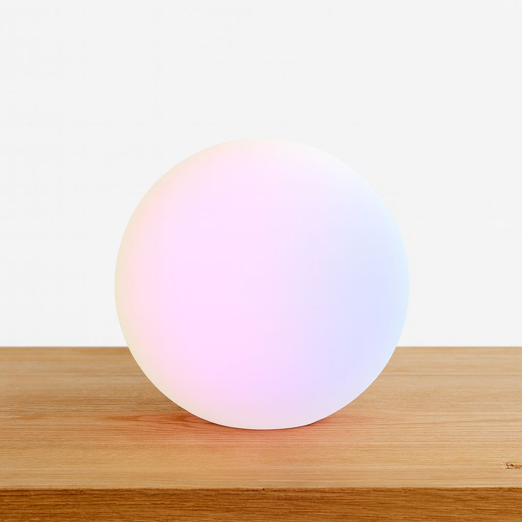 Rechargeable LED Globe Lamp with Remote – 16 Color Modes, Weather-Resistant for Indoor & Outdoor Ambient Lighting