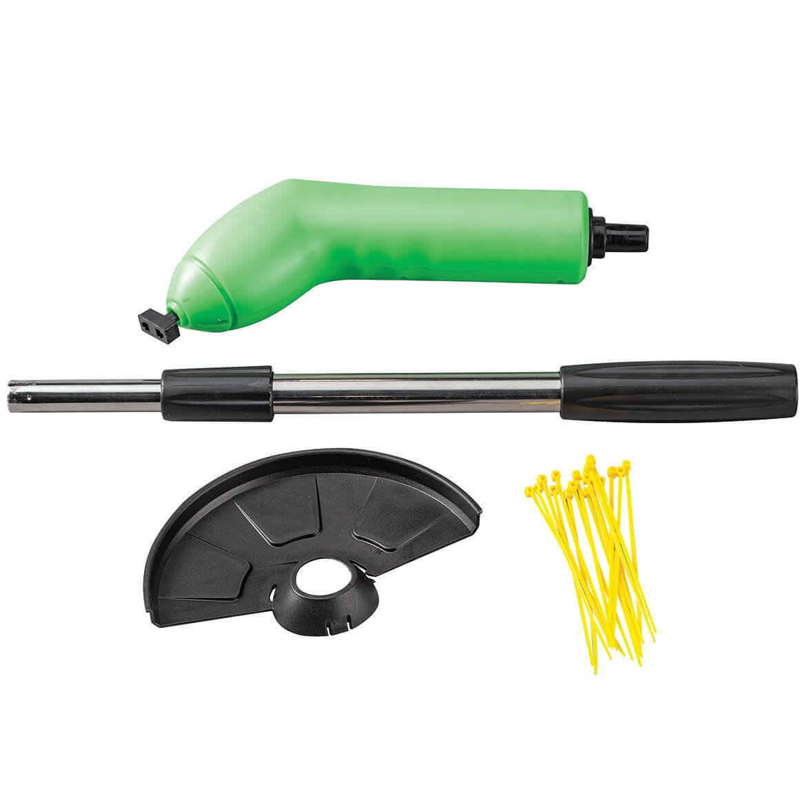 Battery-Powered Lawn Edger & String Trimmer for Yard Maintenance – Rechargeable Grass Cutter with Adjustable Handle for Garden Borders &