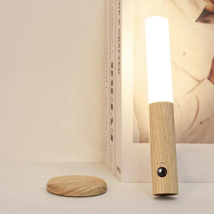 Motion Sensor Wall Light with Rechargeable Battery & Detachable Flashlight Mode for Hallways Bedrooms Stairs Cordless Wireless LED Sconce Ma