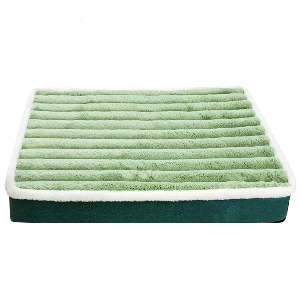 Orthopedic Dog Bed with Egg Crate Foam & Washable Cover for Joint Support & Senior Pets