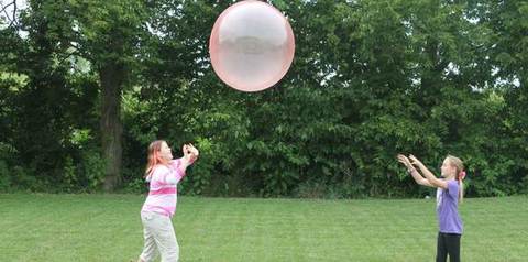 Zorb Ball for Kids, Inflatable Bubble Ball, Bumper Ball for Outdoor Family Play, Body Bumper Toy for Backyard