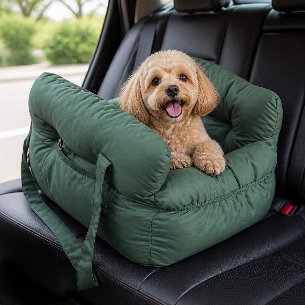 Ortekor Breathable Polyester Travel Carrier (Safety Hook & Car Seat Fit)