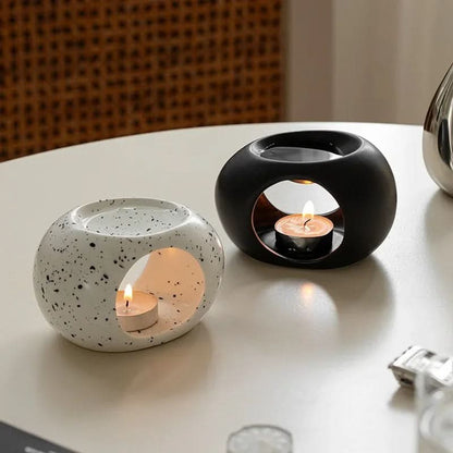 AROMIVA – Ceramic Essential Oil Burner Holder
