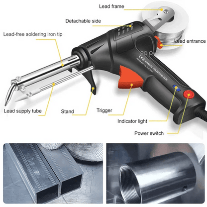 Electric Welding Tool with Rapid 20s Heat-Up | 2-in-1 Welding & Cutting for Professional Results