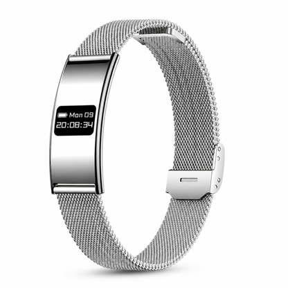 Zinc Alloy IPX8 Waterproof Fitness Bracelet