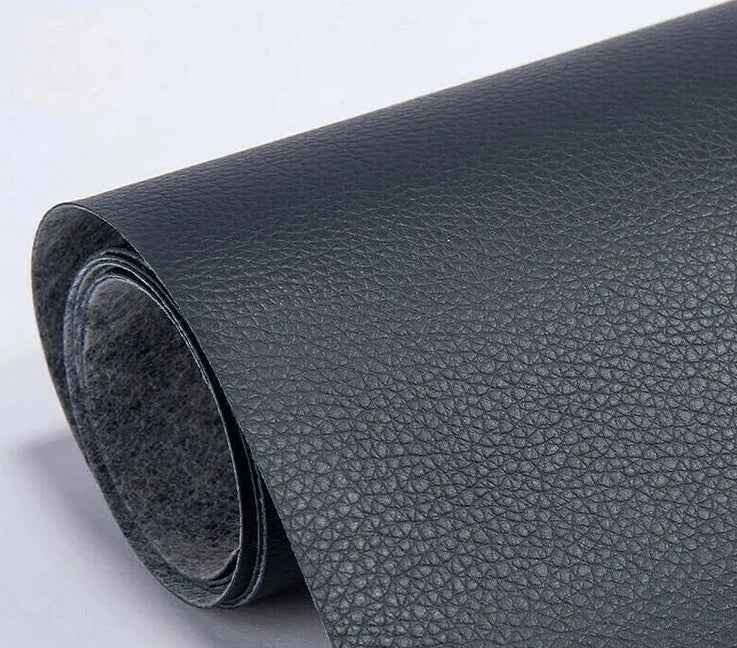 Peel-and-Stick Faux Leather Upholstery Repair Sheet – Cut to Size for Couches, Car Seats & Furniture – 8×55 in Restoration Patch