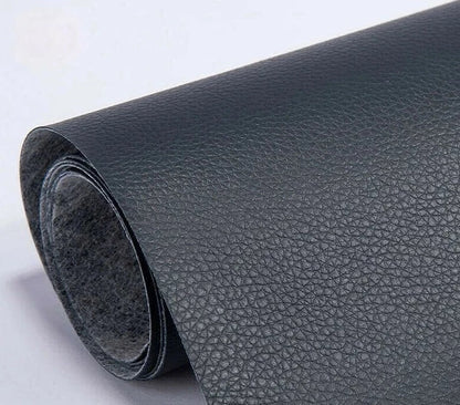 Peel-and-Stick Faux Leather Upholstery Repair Sheet – Cut to Size for Couches, Car Seats & Furniture – 8×55 in Restoration Patch