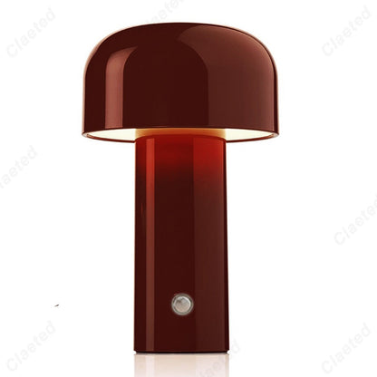 Cordless Touch-Activated LED Lamp USB Rechargeable Portable Accent Light for Bedroom Desk Nightstand Living Room Modern Retro Home Lighting