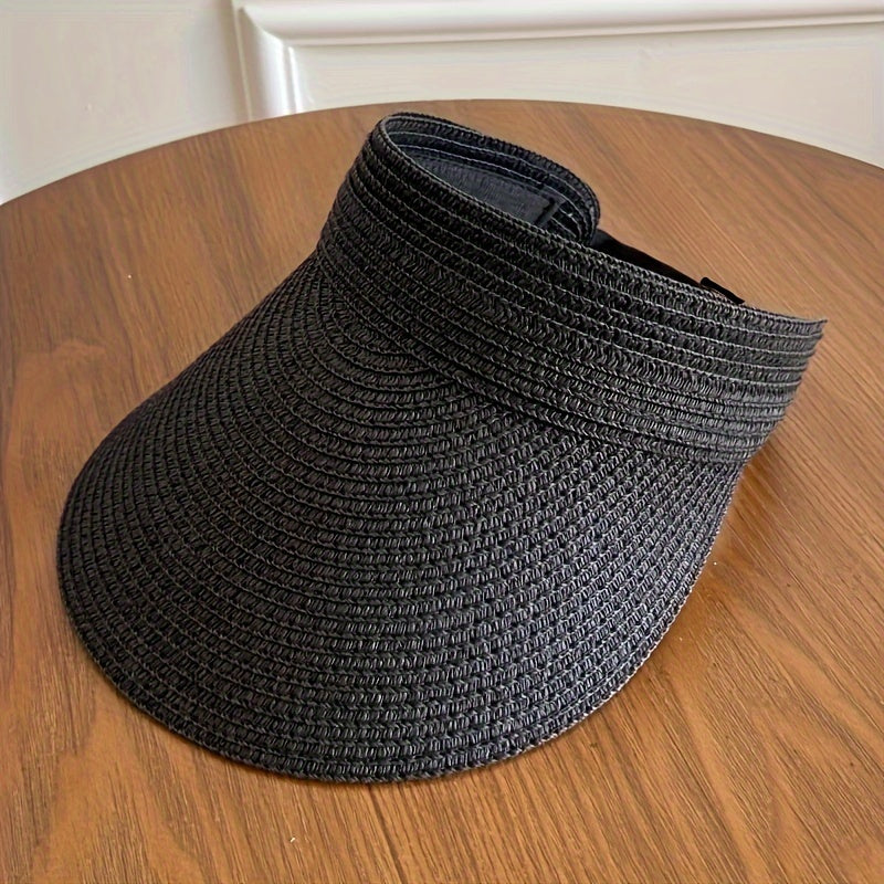 Packable Wide-Brim Sun Hat for Women – Lightweight UV-Blocking Visor
