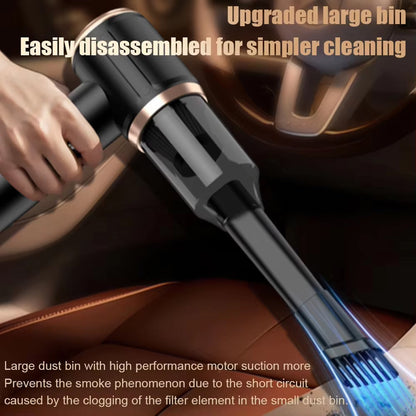 Cordless Handheld Car Vacuum Cleaner with 45000Pa Suction Power & 5-in-1 Multi-Function for Auto Interior Detailing Pet Hair Removal