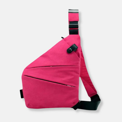Shoulder Sling Organizer with RFID Protection & Slash-Resistant Strap for Travel, Commuting & Daily Use