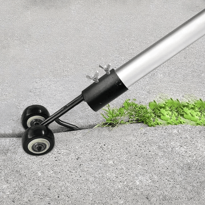 Hand-Held Patio & Driveway Crack Weeder Tool | Steel Dual-Hook Crevice Cleaner for Sidewalks, Driveways & Gardens