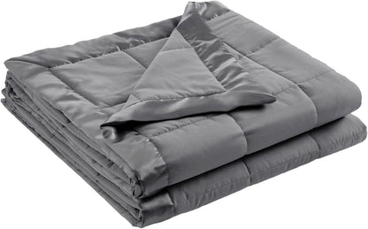 Windom Collection | Down Alternative Blanket with Moisture-Wicking Treatment | Lightweight & Soft Bed Cover for All Seasons, Satin Trim