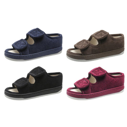 Comfort Step Sandals for Swollen Feet with Adjustable Straps | Breathable Design for All-Day Comfort