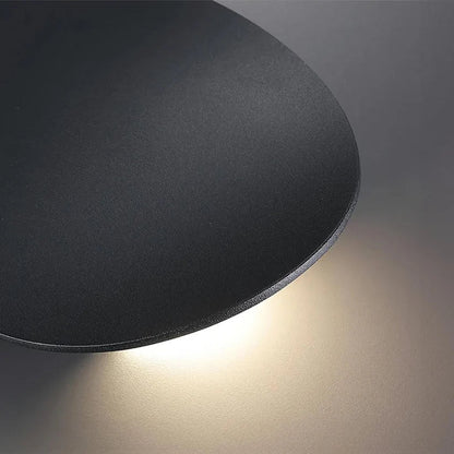LED Wall Sconce – Round Aluminum Disk Light, 7W Modern Fixture for Bedroom, Hallway, Living Room & Office