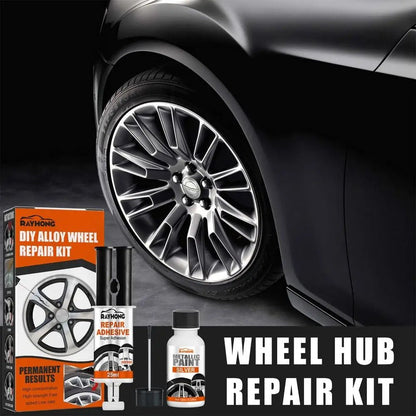 Metal Wheel Touch-Up Repair System for Scratched & Scuffed Car Rims – Restore Finish on Aluminum, Steel & Chrome Wheels at Home