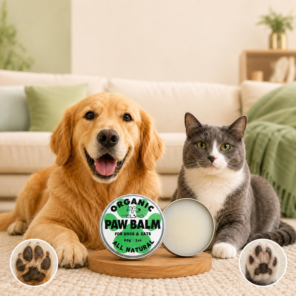 Ortekor Dog & Cat Paw Balm for Post-Walk Care - Moisturizes Dry, Rough Paw Pads