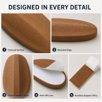 Ortekor At-Home Dog Ear Posting Support Patch Kit - Low-Profile Adhesive Support Without Separate Liquid Glue
