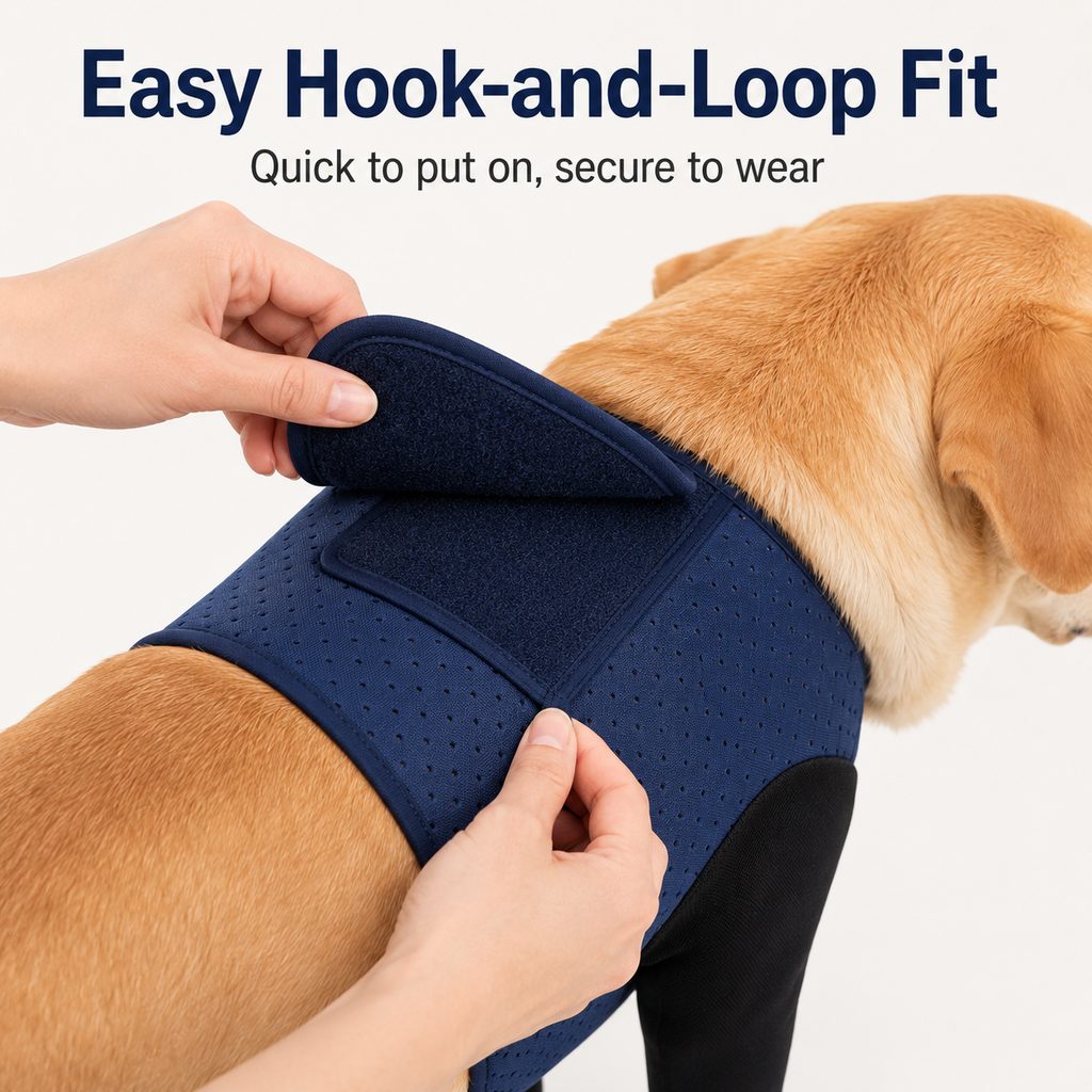 Ortekor PawGuard Dual Front Leg Recovery Sleeves for Dogs - Cone-Free Anti-Lick Protection for Post-Surgery, Scratching & Sensitive Front Legs