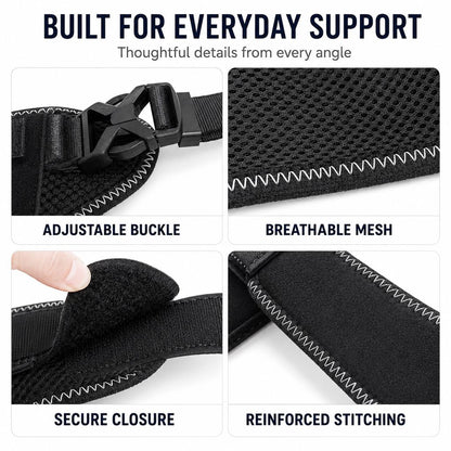Ortekor Dog Hip & Rear Leg Support Brace – Adjustable Dual Hind-Leg Stability Wrap for Senior Dogs, Hardwood Floors & Daily Walks