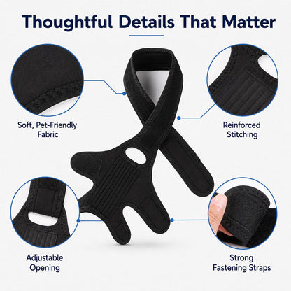 Ortekor Adjustable Dog Joint Support Brace for Daily Walks & Senior Leg Stability