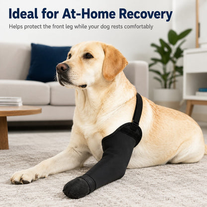 Ortekor Dog Front Leg Protective Sleeve for Recovery & Walks - Helps Reduce Licking