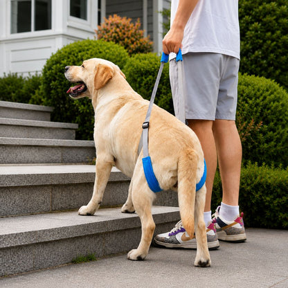 Ortekor Dog Rear Leg Lift Support Sling for Stairs & Cars - Senior Dog Mobility Support