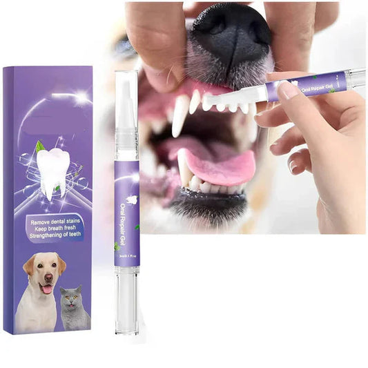 Natural Dog Dental Gel for Healthy Teeth and Gums - Ortekor