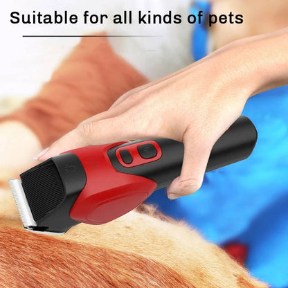 Pet Grooming Clipper | Whisper Quiet Design with Titanium Blade | Cordless Convenience for Stress-Free Grooming