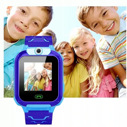 GPS Tracker Smartwatch for Kids with SOS Button & Water Resistant Design