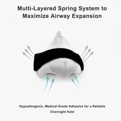 Comfortable Nighttime Nasal Strips for Easy Breathing