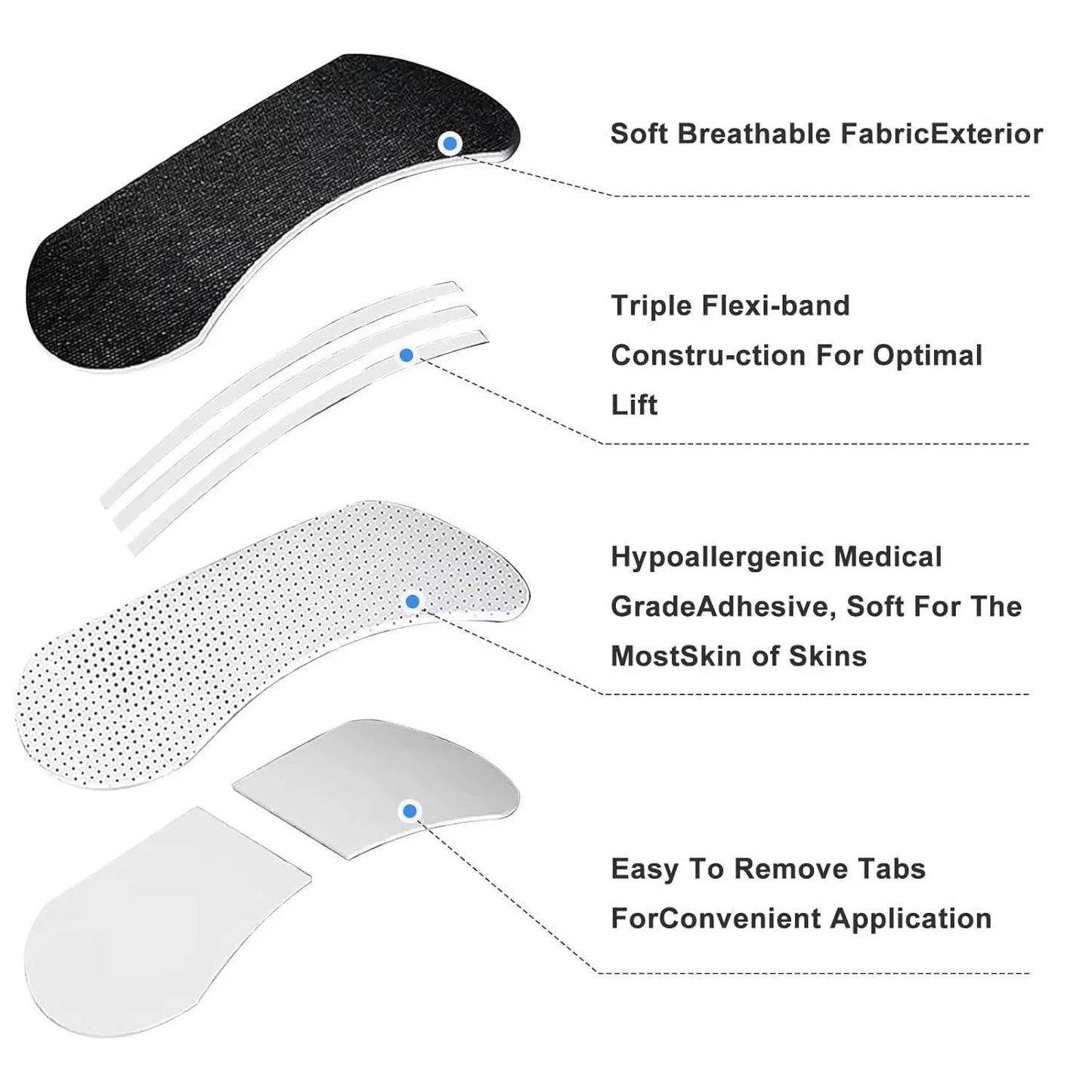 Comfortable Nighttime Nasal Strips for Easy Breathing