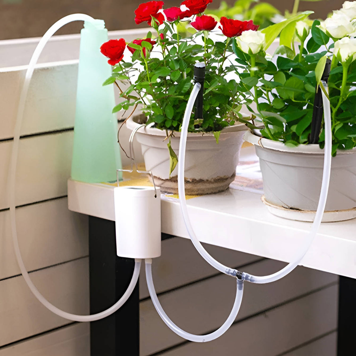 AquaSmart Sprinkler Controller - Rechargeable, Multi-Plant Coverage