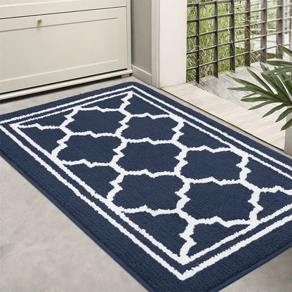 Elegant Entrance Mat | Robust Dirt Absorbing Doormat with Non-Slip Base for Indoor and Outdoor Use