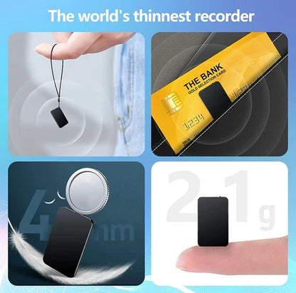 Voice-Activated Ultra-Compact Voice Recorder (50-Hour Recording)