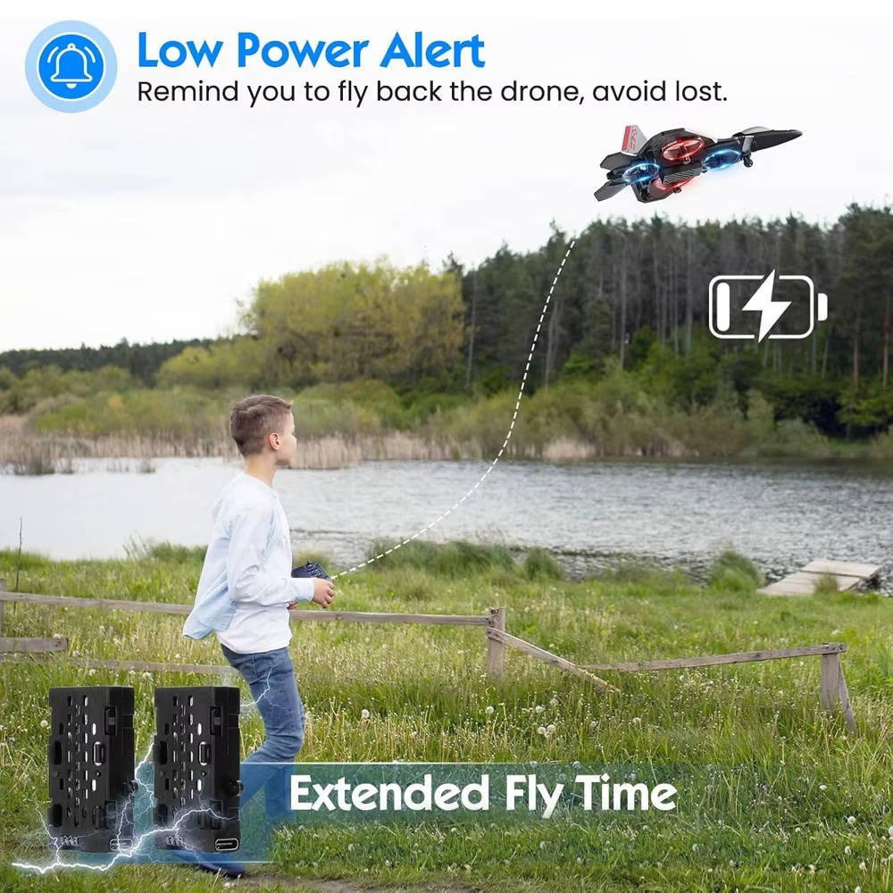 Fun RC Stunt Plane for Kids with 360 Flips