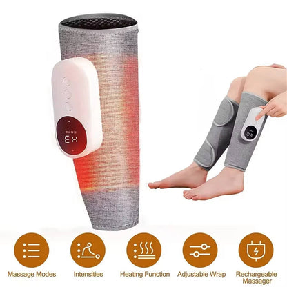 Portable Electric Massage Wrap with Heat Therapy