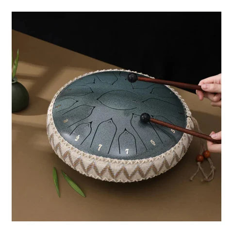 CalmRhythm | Steel Drum for Stress Relief with Clear Melodic Tones | Durable Design for All Ages