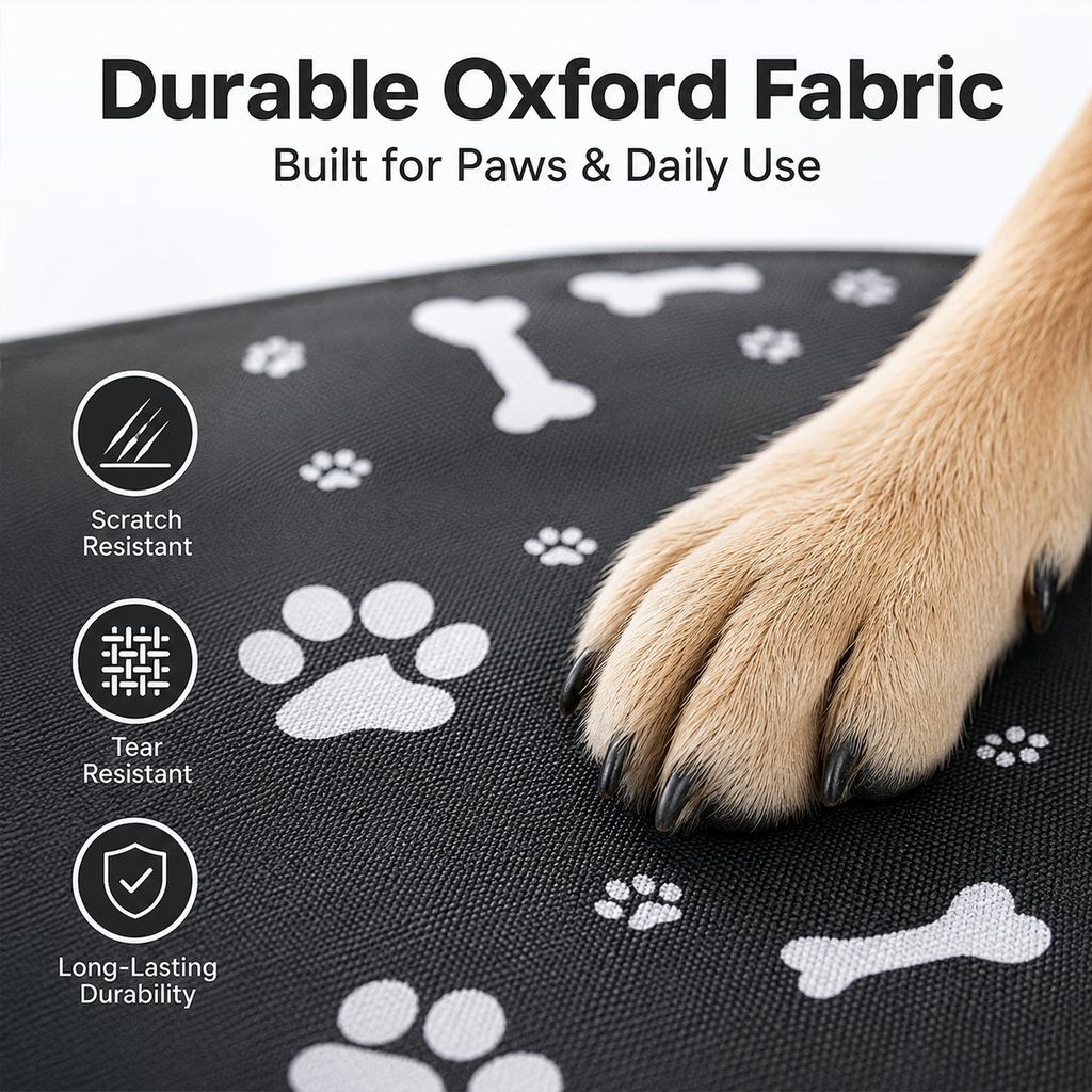 Ortekor Front Seat Pet Car Cover for Dogs - Waterproof Seat Protector for Mud, Fur & Scratches | Universal Fit for Cars, SUVs & Trucks