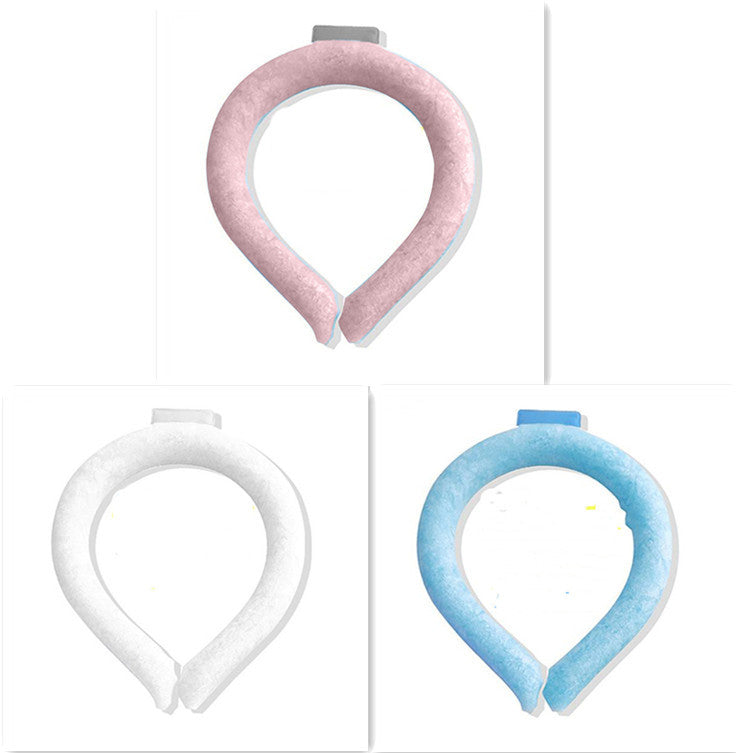Ice Neck Ring with Advanced Cooling Technology | Rechargeable Comfort for Heatstroke Prevention