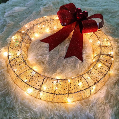 NOELSHINE – Christmas Wreath for Radiant Festive Character