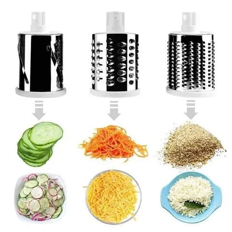 Vegetable Slicer Stainless Steel Blades Compact & Safe