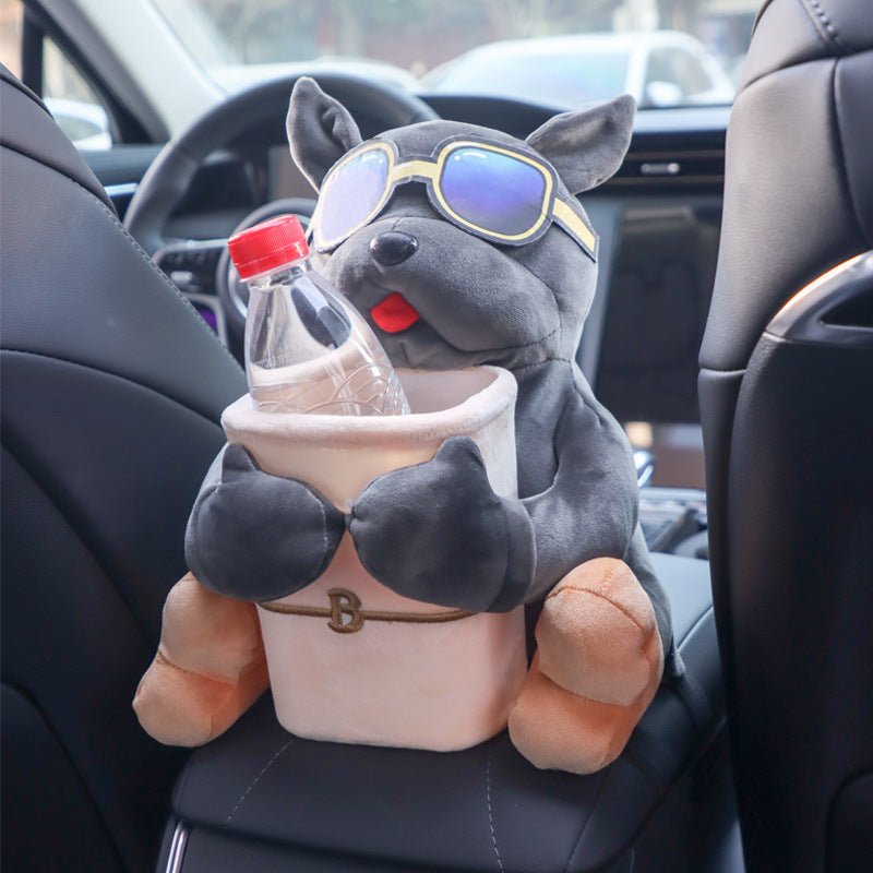 Woof™ - 3 in 1 Car Tissue, Trash and Storage Box
